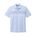 Picture of TravisMathew Coto Performance Chest Stripe Polo - Kentucky Blue Heather