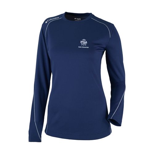 Picture of Women's Omni-Wick Shotgun Long Sleeve - Collegiate Navy