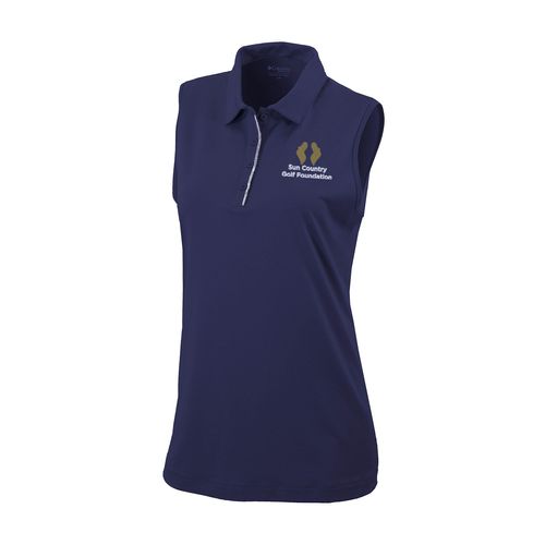 Picture of Women's Omni-Wick Tend the Ball Tank - collegiate navy-white
