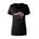 Picture of Women's Semi- Fitted Premium V- Neck T-Shirt  - black