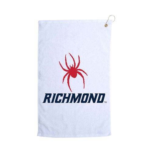 Picture of Terry Velour Golf Towel - white