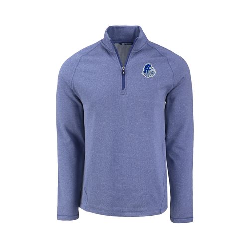 Picture of C&B Peshastin Fleece Half Zip Pullover - Tour Blue Heather