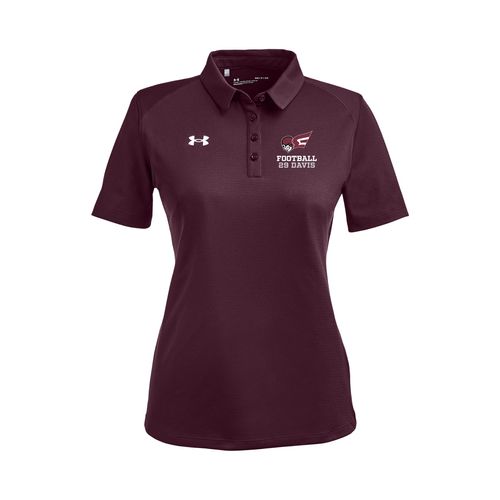 Picture of UA Womens Tech Polo - Maroon