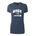 Picture of Women's Fitted Triblend T-Shirt - Navy Heather