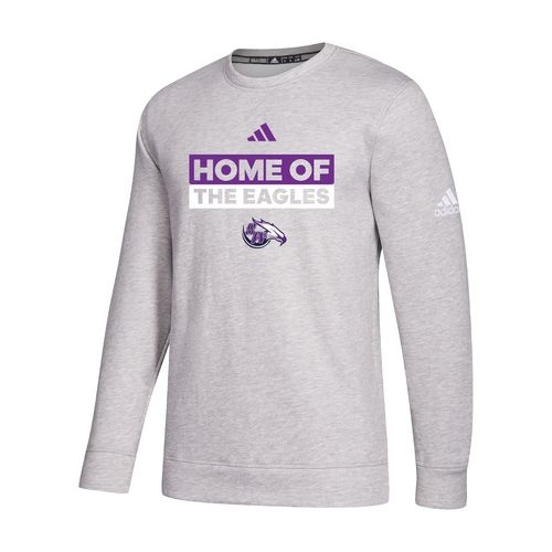 Picture of Men's Fleece Crew  - medium grey heather