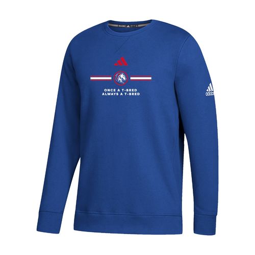 Picture of Once a T-Bred, Always a T-Bred - Men's Fleece Crew  - collegiate royal