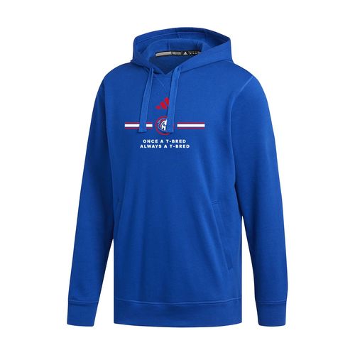 Picture of Once a T-Bred, Always a T-Bred - Men's Fleece Hood  - collegiate royal