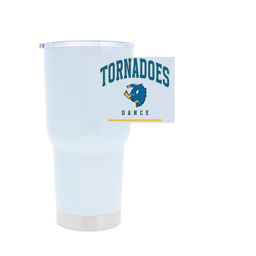 Picture of 30oz Stainless Steel Tumbler - white