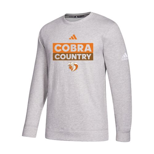 Picture of Men's Fleece Crew  - medium grey heather