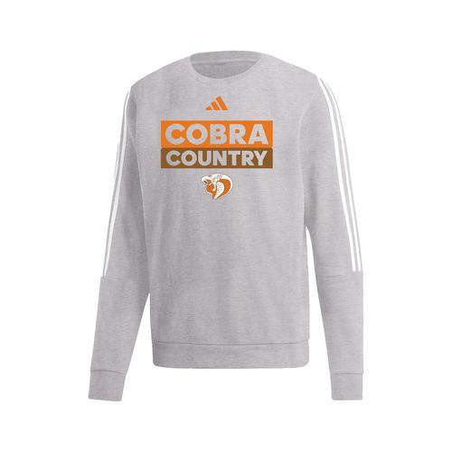 Picture of 3-Stripe Crew - medium grey heather