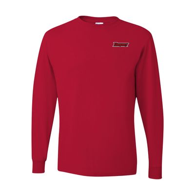 Picture of Youth Dri-Power Long Sleeve T-Shirt - True Red