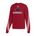 Picture of Women's Cropped 3-Stripe Crew  - power red