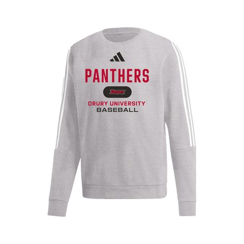 Picture of 3-Stripe Crew - medium grey heather