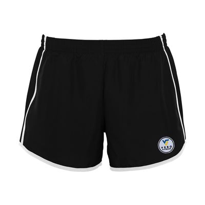 Picture of Augusta Ladies Pulse Shorts - Black White