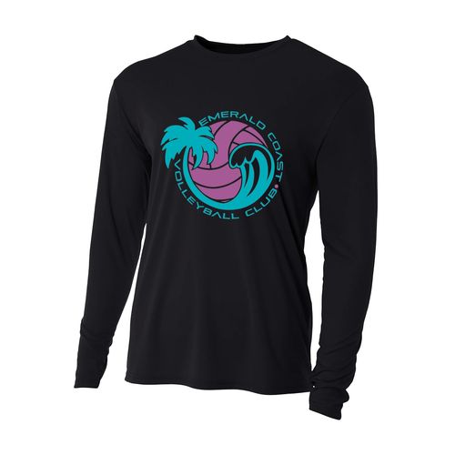 Picture of Youth Long Sleeve Performance Shirt - black