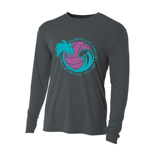 Picture of Youth Long Sleeve Performance Shirt - graphite