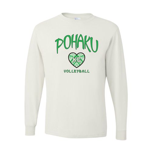Picture of Dri-Power Long Sleeve T-Shirt - White