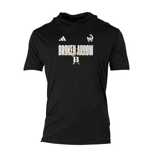 Picture of adidas Short Sleeve Hoody - Black