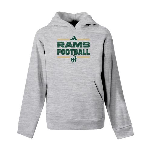 Picture of adidas Youth Fleece Hood - Medium Grey Heather