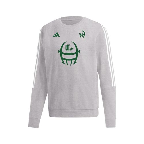 Picture of 3-Stripe Crew - medium grey heather