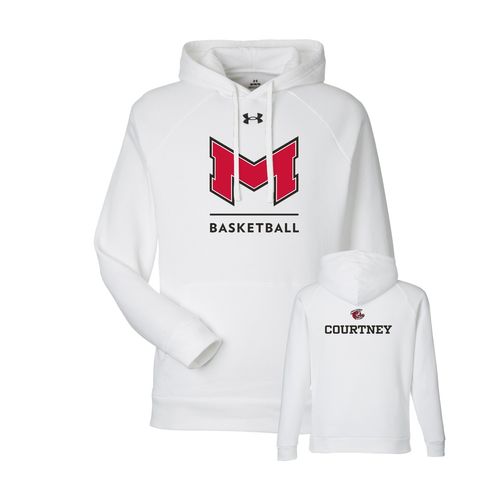 Picture of UA Rival Fleece Hooded Sweatshirt - White
