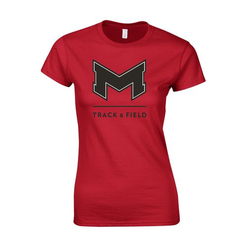 Picture of Women's Semi-Fitted Classic T-Shirt  - red