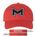 Picture of 47 Brand Clean Up Cap - red