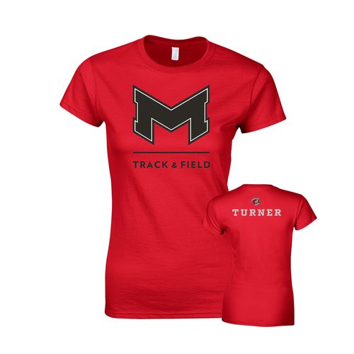 Picture of Women's Semi-Fitted Classic T-Shirt  - red
