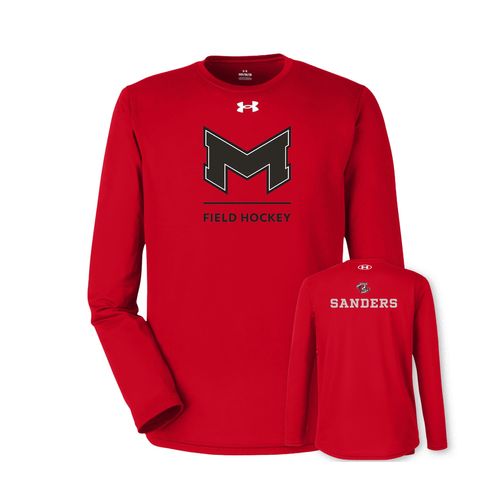 Picture of UA Team Tech Long Sleeve T-Shirt - Red