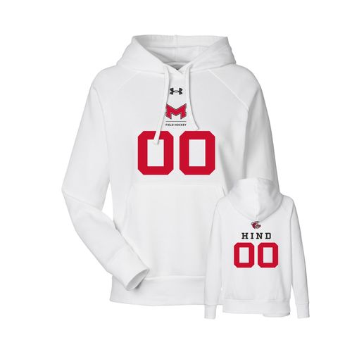 Picture of UA Womens Rival Fleece Hooded Sweatshirt - White