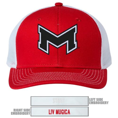 Picture of The Game Everyday Trucker Cap - Cardinal/ White