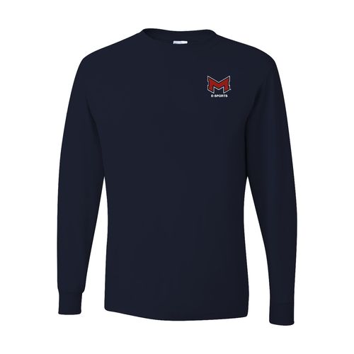 Picture of Youth Dri-Power Long Sleeve T-Shirt - Black