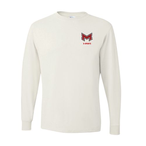 Picture of Youth Dri-Power Long Sleeve T-Shirt - White