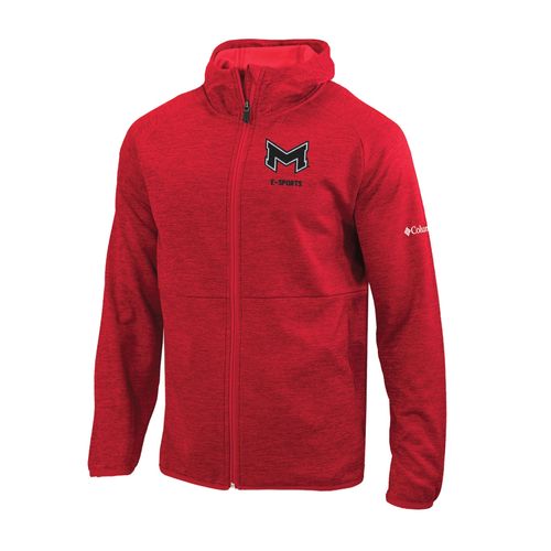 Picture of Men's Omni-Wick It's Time Full Zip Jacket - Intense Red