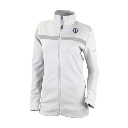 Picture of Women's Play Through Full Zip - white