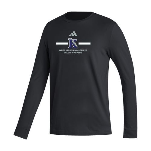 Picture of When Lightning Strikes, Magic Happens - Men's Fresh Long Sleeve Tee  - black