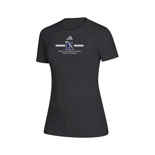Picture of When Lightning Strikes, Magic Happens - Womens Creator Short Sleeve Tee - Black