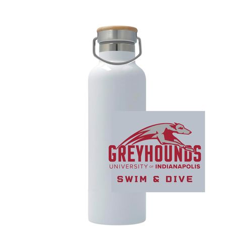 Picture of 25oz Stainless Steel Thermos - white