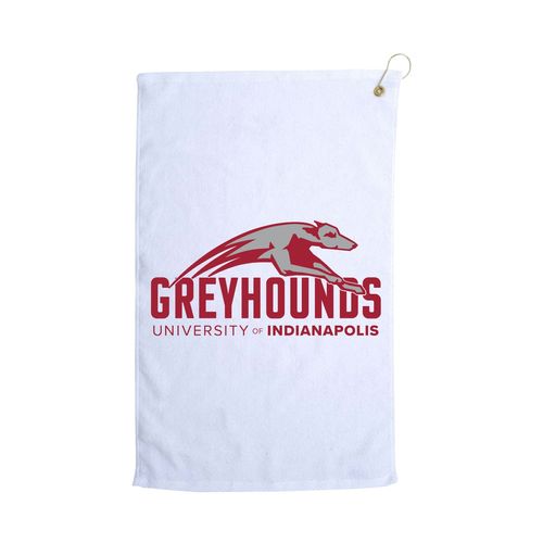 Picture of Terry Velour Golf Towel - white
