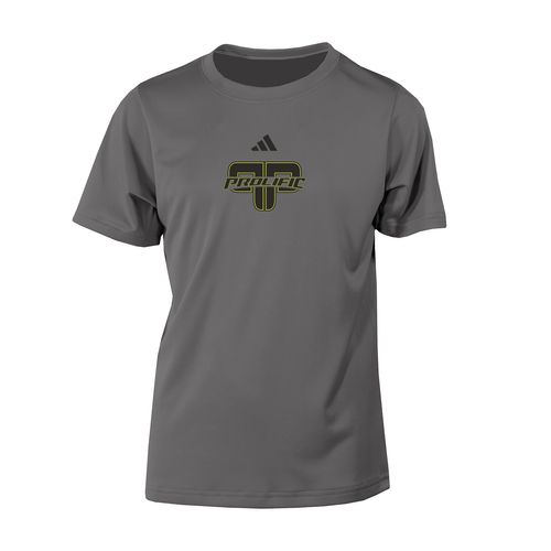 Picture of adidas Youth Short Sleeve Tee - Team Grey 4