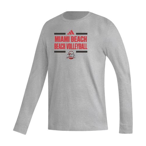 Picture of Men's Fresh Long Sleeve Tee  - medium grey heather