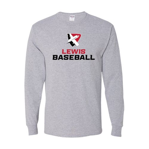 Picture of Dri-Power Long Sleeve T-Shirt - Athletic Heather