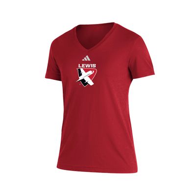 Picture of Womens Blend SS Tee - Power Red