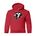 Picture of Heavy Blend Youth Hooded Sweatshirt - red