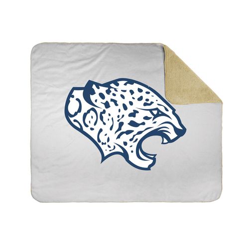 Picture of 50x60 Sherpa Lined Throw Blanket - white