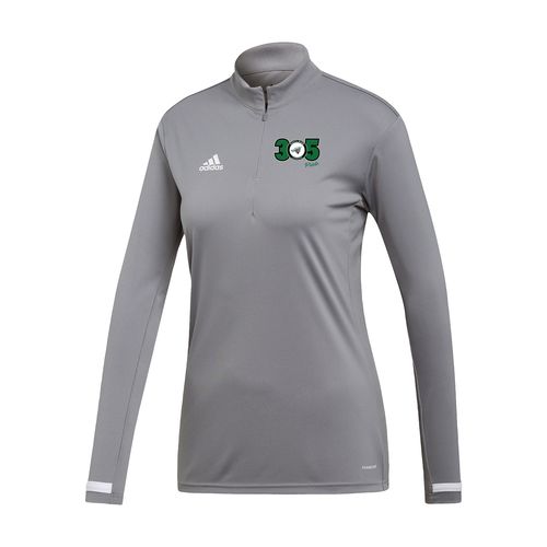 Picture of Women's Team19 1/4 Zip Long Sleeve - grey five