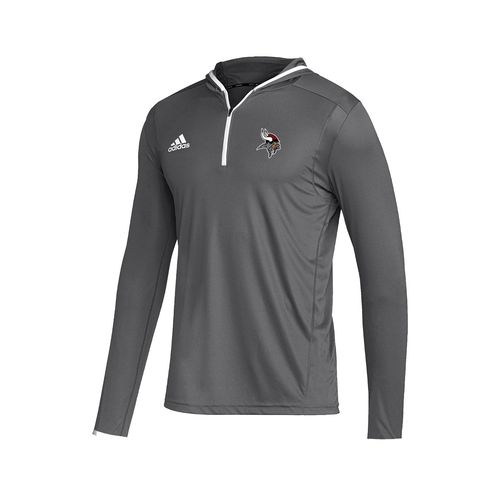 Picture of Men's Team Issue Hooded Long Sleeve Tee - team grey 4