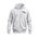 Picture of Black/White Logo - Left Chest Print - Full-Zip Hoodie - White