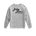Picture of Black/White Logo - Classic Crew - Light Grey