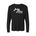Picture of Black/White Logo - Performance Long Sleeve T-Shirt - Black
